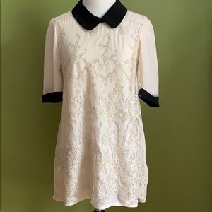 Korean designer, Lace Sister top. XS.